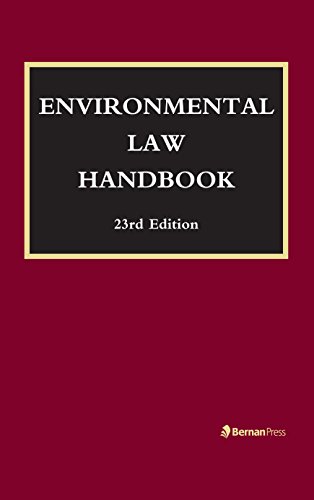 Book Cover Environmental Law Handbook