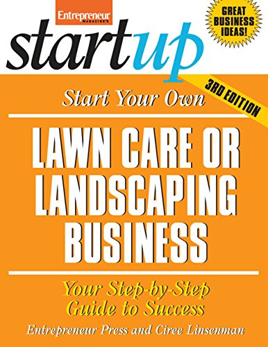Book Cover Start Your Own Lawn Care or Landscaping Business (StartUp Series)