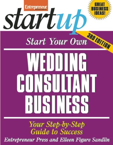 Book Cover Start Your Own Wedding Consultant Business (StartUp Series)