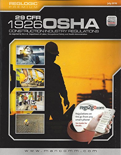 Book Cover 29 CFR 1926 OSHA Construction Industry Regulations