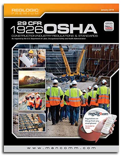 Book Cover OSHA 29 CFR 1926 JANUARY 2019 CONSTRUCTION INDUSTRY REGULATIONS