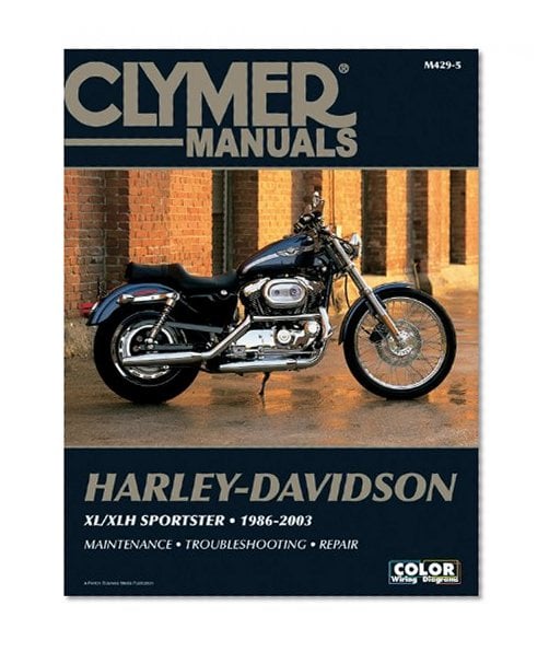 Book Cover Harley-Davidson XL/XLH Sportster 1986-2003 (CLYMER MOTORCYCLE REPAIR)