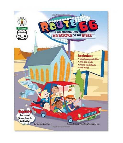 Book Cover Route 66: A Trip through the 66 Books of the Bible, Grades 2 - 5