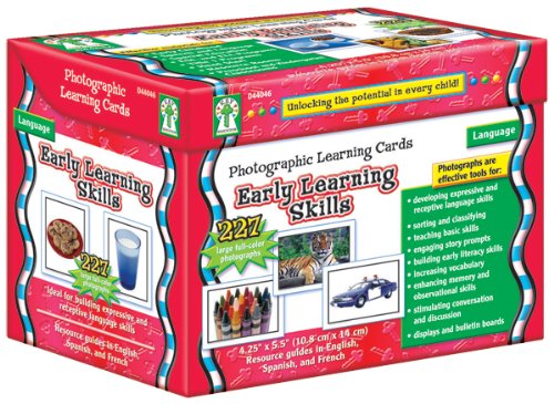 Book Cover Carson Dellosa Early Learning Skills/Learning Cards (D44046)