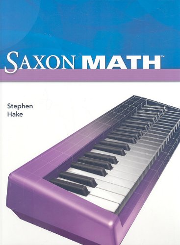 Book Cover Saxon Math, Intermediate 4 (Student Edition)
