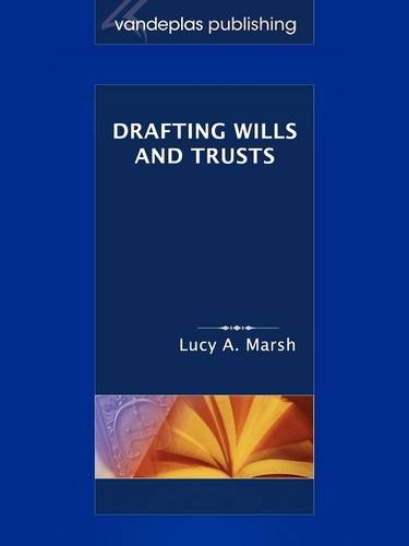 Book Cover Drafting Wills & Trusts