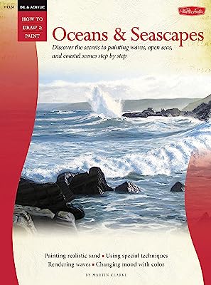Book Cover Walter Foster Creative Books-Oil & Acrylic: Oceans & Seascapes (How to Draw & Paint)