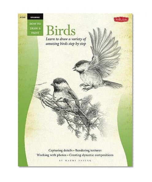 Book Cover Drawing: Birds: Learn to draw a variety of amazing birds step by step (How to Draw & Paint)
