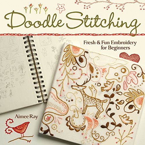Book Cover Doodle Stitching: Fresh & Fun Embroidery for Beginners