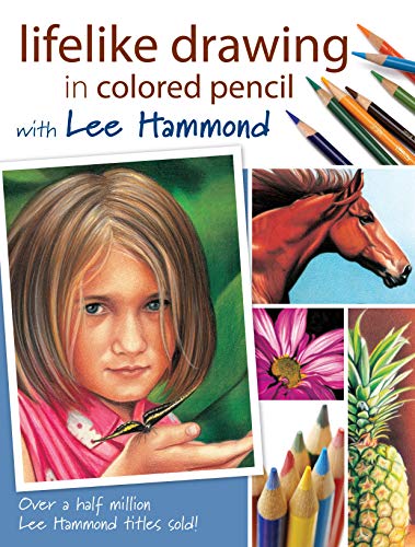 Book Cover Lifelike Drawing In Colored Pencil With Lee Hammond