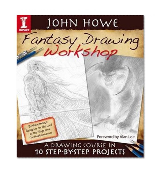 Book Cover John Howe Fantasy Drawing Workshop