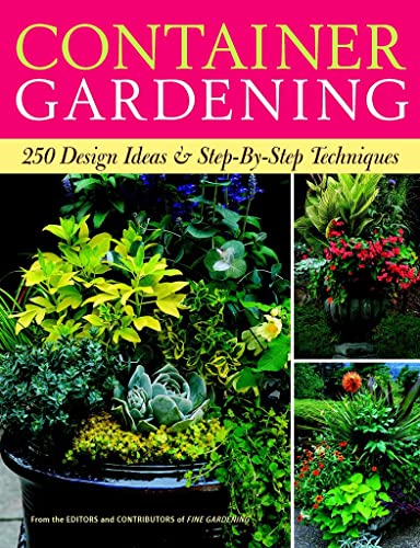 Book Cover Container Gardening: 250 Design Ideas & Step-by-Step Techniques
