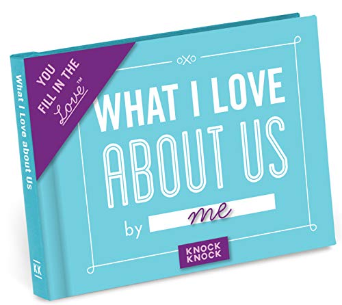Book Cover Knock Knock What I Love about Us Fill in the Love Journal