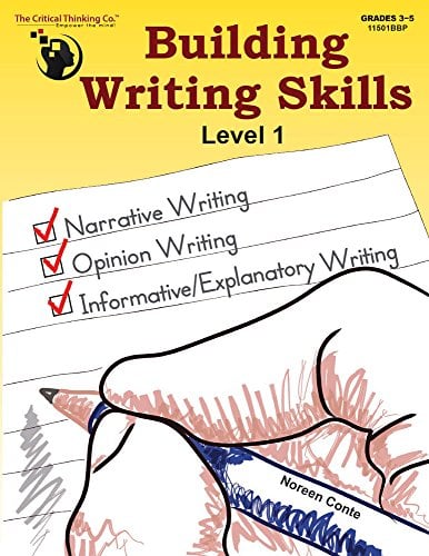 Book Cover Building Writing Skills Level 1 Workbook - Using a 5-Step Writing Process to Teach Writing (Grades 3-5)