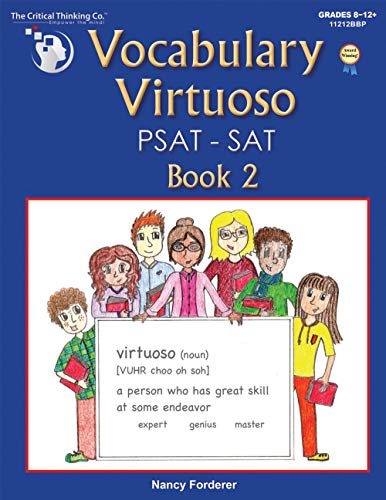Book Cover Vocabulary Virtuoso: PSAT-SAT Book 2 (Grades 8-12+)