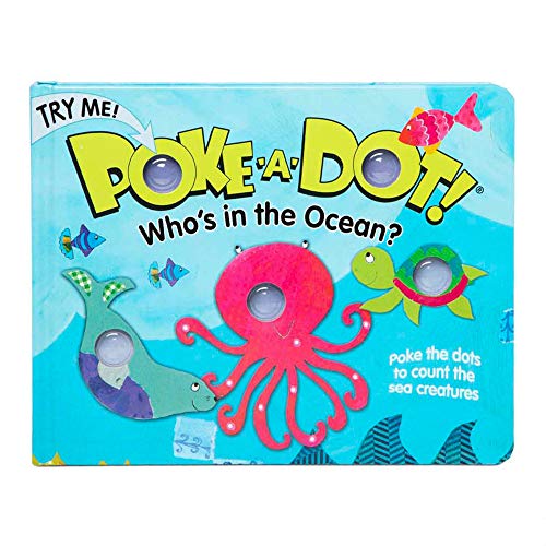 Book Cover Melissa & Doug Poke-a-Dot â€“ Whoâ€™s in the Ocean?