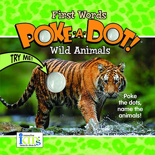 Book Cover Poke-A-Dot First Words Wild Animals