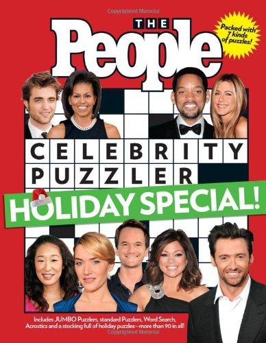 Book Cover People Celebrity Puzzler Holiday Special