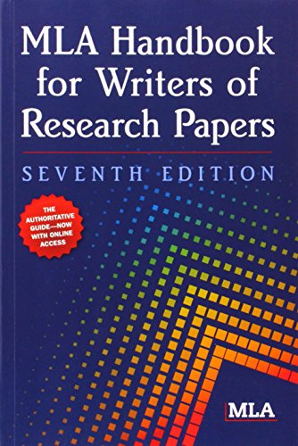 Book Cover MLA Handbook for Writers of Research Papers, 7th Edition