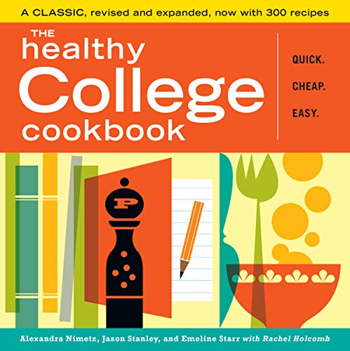 Book Cover The Healthy College Cookbook