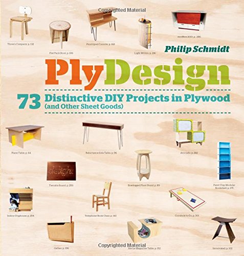 Book Cover PlyDesign: 73 Distinctive DIY Projects in Plywood (and other sheet goods)