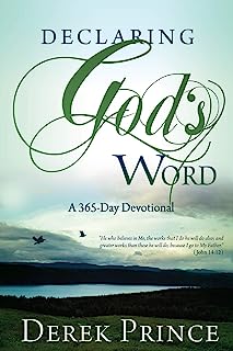 Book Cover Declaring God's Word: A 365 Day Devotional