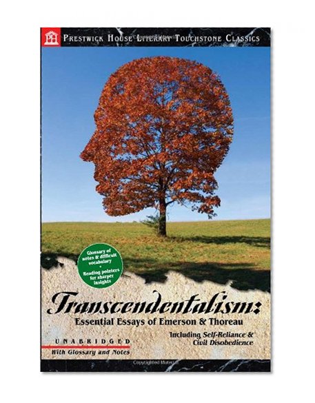 Book Cover Transcendentalism: Essential Essays of Emerson & Thoreau