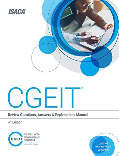 Book Cover CGEIT Review Questions, Answers & Explanations, 4th Edition