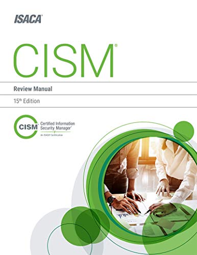Book Cover CISM Review Manual, 15th Edition