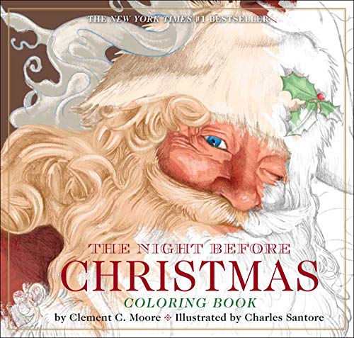 Book Cover The Night Before Christmas Coloring Book: The Classic Edition