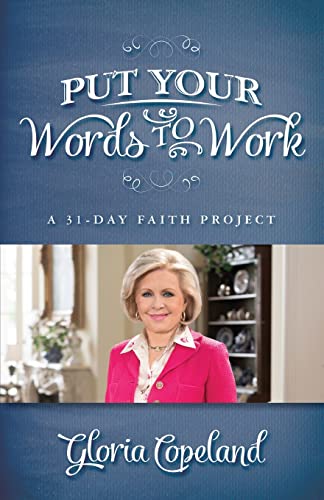 Book Cover Put Your Words to Work: A 31-Day Faith Project