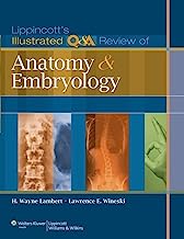 Book Cover Lippincott's Illustrated Q&A Review of Anatomy and Embryology (Lippincott Illustrated Reviews Series)