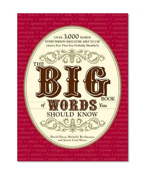 Book Cover The Big Book of Words You Should Know: Over 3,000 Words Every Person Should be Able to Use (And a few that you probably shouldn't)