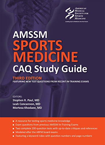 Book Cover AMSSM Sports Medicine CAQ Study Guide (Third Edition)