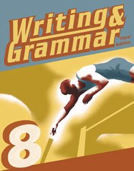 Book Cover Writing and Grammar 8 Student Worktext Paperback Ã¢â‚¬â€œ 2011