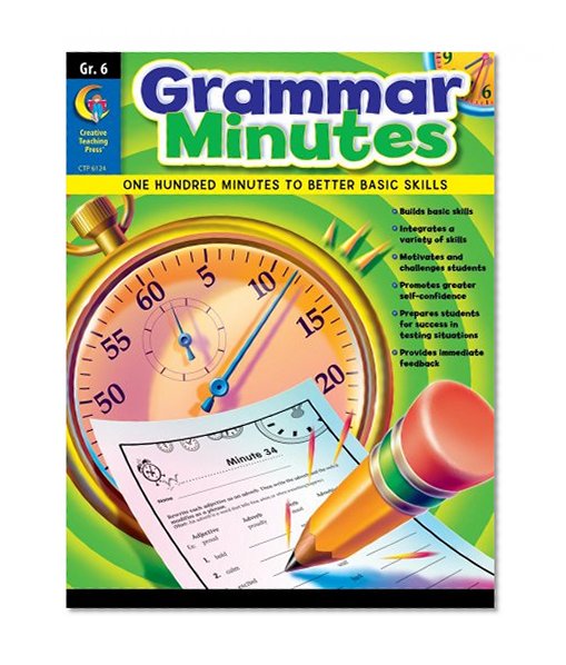 Book Cover Grammar Minutes Gr. 6