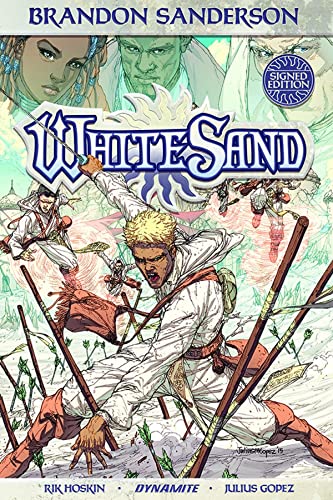 Book Cover Brandon Sanderson's White Sand Volume 1