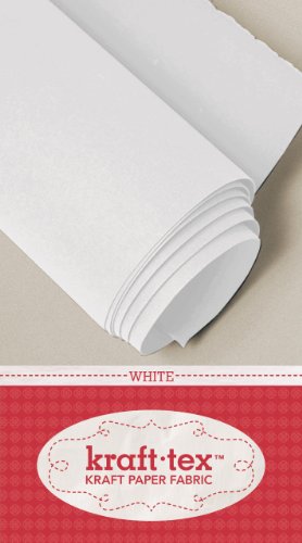 Book Cover kraft-tex® Roll, White: Kraft Paper Fabric
