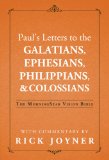 Paul's Letters to the Galatians, Ephesians, Philippians, & Colossians