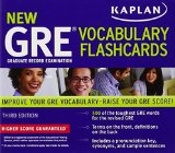 Book Cover Kaplan New GRE Vocabulary Flashcards