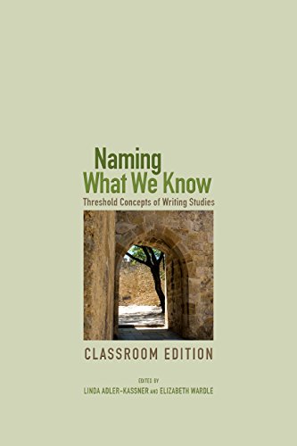 Book Cover Naming What We Know, Classroom Edition: Threshold Concepts of Writing Studies