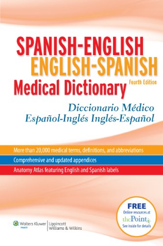 Book Cover Spanish-English English-Spanish Medical Dictionary: Diccionario Médico Español-Inglés Inglés-Español (Spanish to English/ English to Spanish Medical Dictionary) (Spanish Edition)