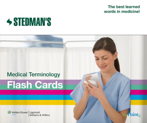 Book Cover Stedman's Medical Terminology Flash Cards