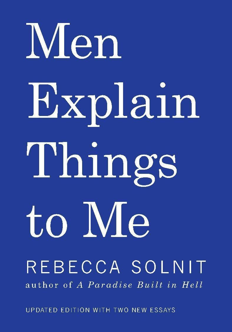 Book Cover Men Explain Things to Me