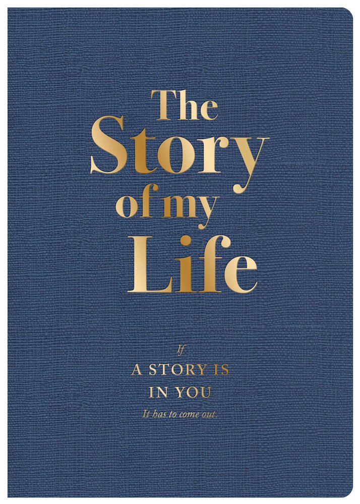 Book Cover Piccadilly Story of My Life Journal | Personal DIY Memoir | Guided Autobiography Notebook | 204 pages