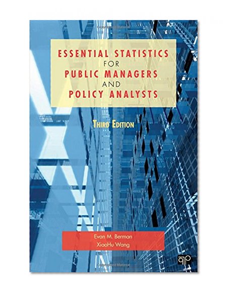 Book Cover Essential Statistics for Public Managers and Policy Analysts