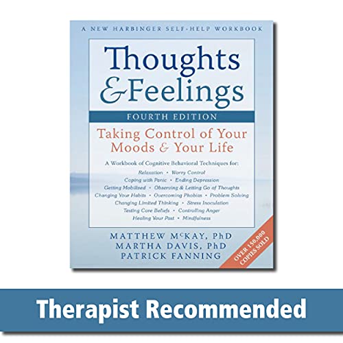 Book Cover Thoughts and Feelings: Taking Control of Your Moods and Your Life