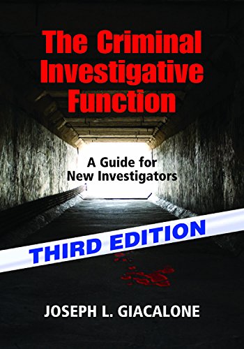 Book Cover The Criminal Investigative Function - 3rd Ed