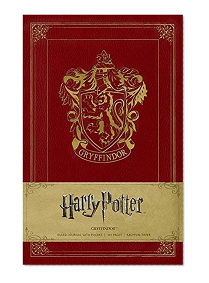 Book Cover Harry Potter Gryffindor Hardcover Ruled Journal (Insights Journals)