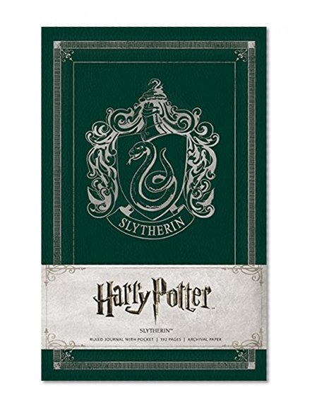 Book Cover Harry Potter Slytherin Hardcover Ruled Journal